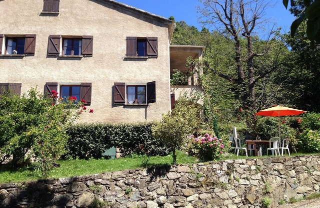 House in mountain village center Corsica
