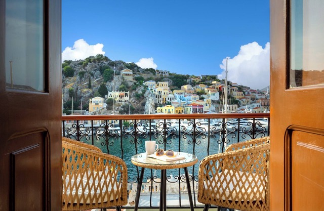 House in Symi with sea view