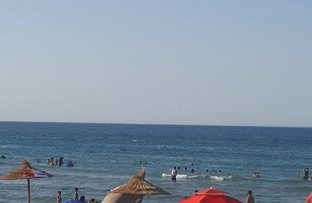 House on the beach at Chatt Mami, Ras Jbal-Bizerte