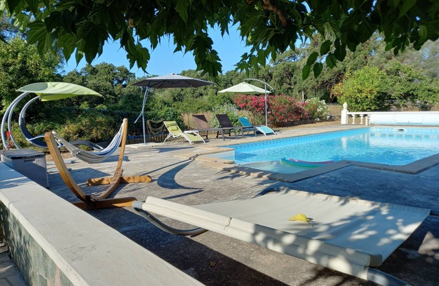 House, pool, haven of peace