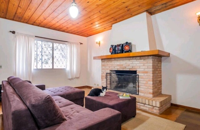 House with Fireplace in Montana