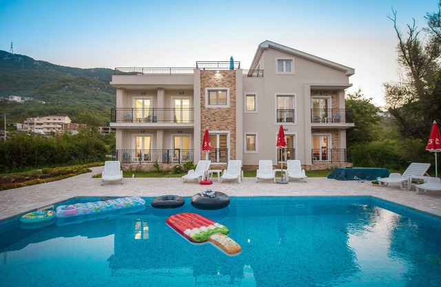 House with four apartments