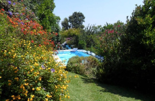 House with garden