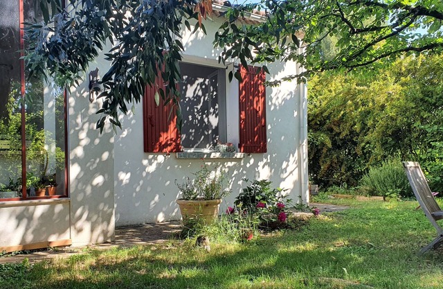 House with garden