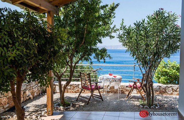 House with private place to swim, solitary