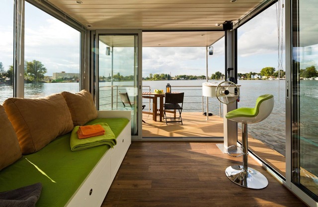 Houseboat on the Dahme