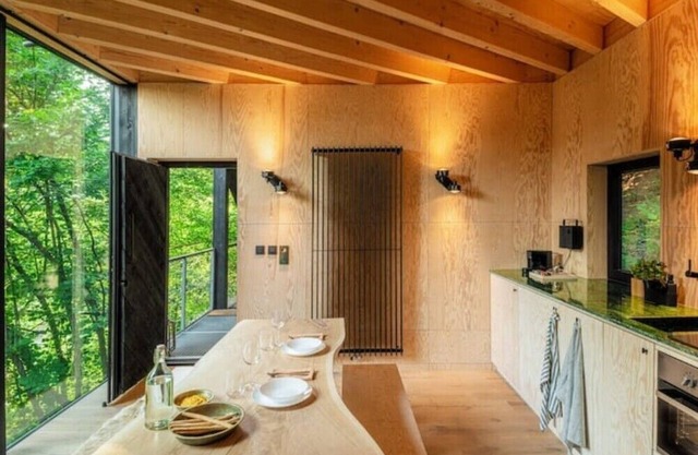 Hutstuf - Owl & Fox - 2 cabins with private rooftop sauna