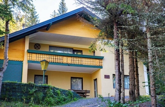 Idyllic mountain hut