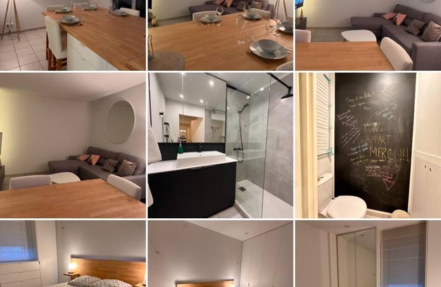 In a residence + parking, 5 min from Cahors, pets welcome