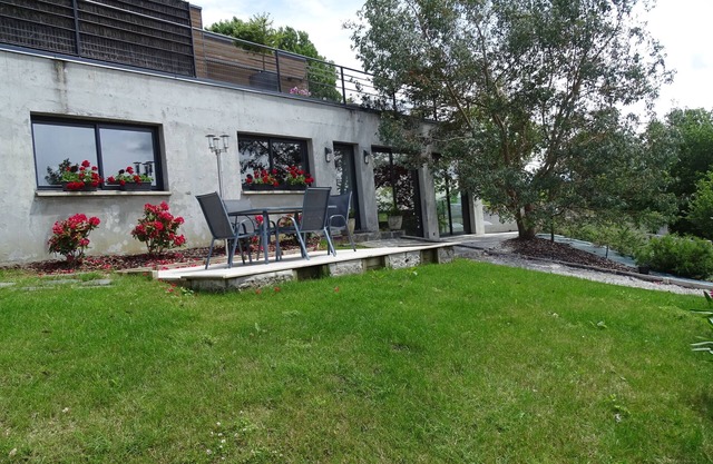 In Béarn between sea and mountain - private, heated indoor pool.