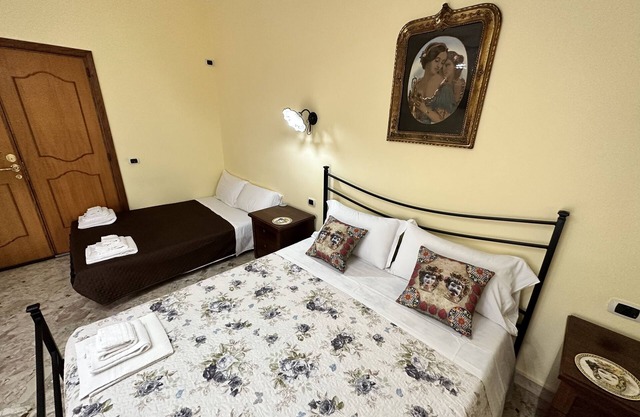 In the center of Gela with a panoramic terrace and to 350 meters from the beach