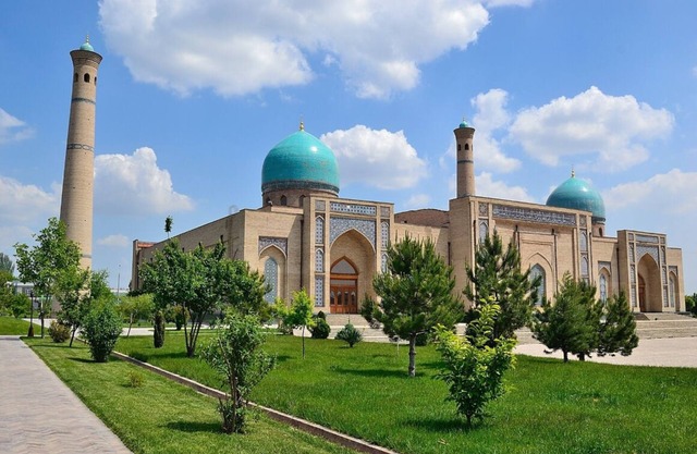 in the center of Tashkent the most historical place is Hastimam and Chorsu bazar