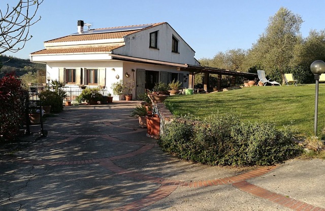 In the countryside on the Chianti hills