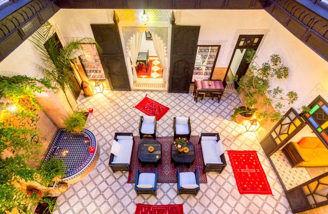 In the heart of the Medina of Marrakech