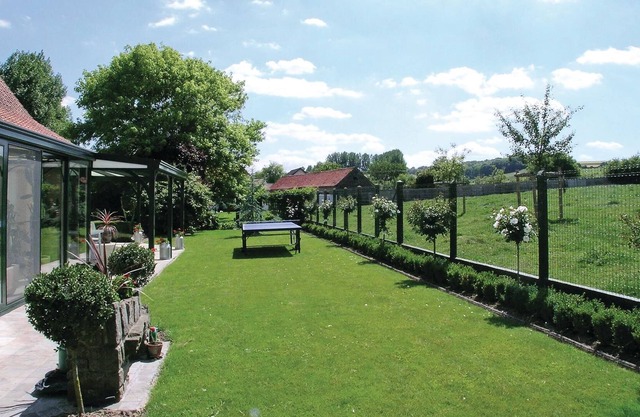 In the Vallée de la Course valley, this vacation home is located on the owner's cattle farm.