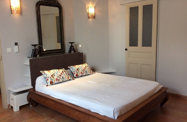 Independent room in character town house.