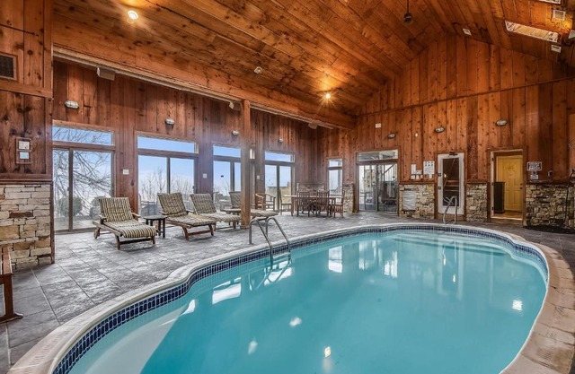 Indoor Pool Huge Home Best View of the Lake