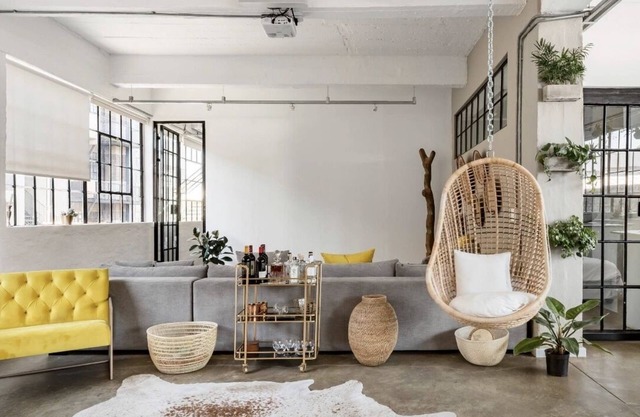 Industrial Chic Loft With Views From a Rooftop Terrace