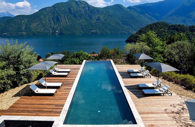 Inspiring villa with pool and breathtaking views over Lake Como! - Villa Aede
