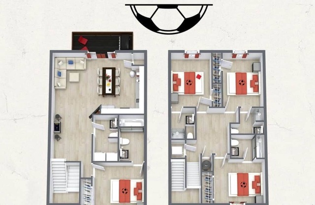IU Soccer Hideaway - 4 Bd Townhome by IU Sports