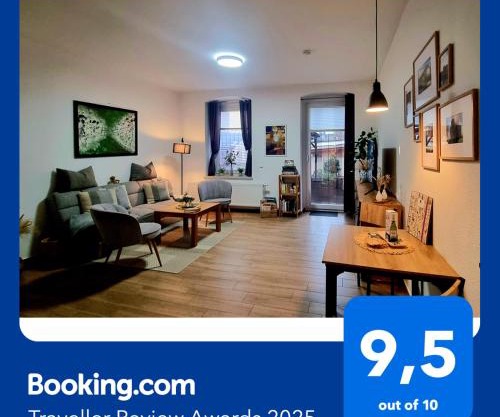 Johnis FeWo, Nähe Stadtzentrum - Uni in sehr ruhiger Lage mit Terrasse und eigenem Parkplatz