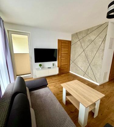 Jurajska Plaza - Nowoczesny apartament z osobną sypialnią, KLIMATYZACJA, Parking prywatny GRATIS - Kielce