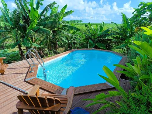 Kaz a Klemence Gite creole avec piscine et table dhotes a Anse Bertrand