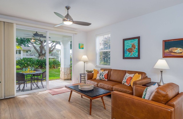 Ko Olina Resort Beach Oasis- Ground Floor 2 bedroom Condo, Near Pool, sleeps 4