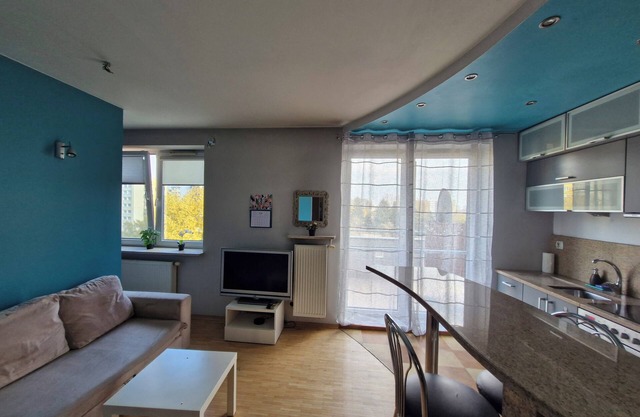 Kobielska blue apartment in Warszawa with WiFi