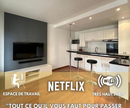 L'ATHOS - Appartement équipé - Entre Paris et Versailles - Haut débit