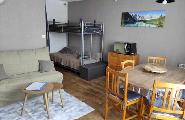 La Géla, studio cabine pieds de pistes