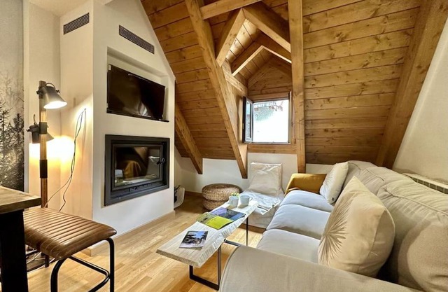 La Glera. En el centro de Sallent de Gállego