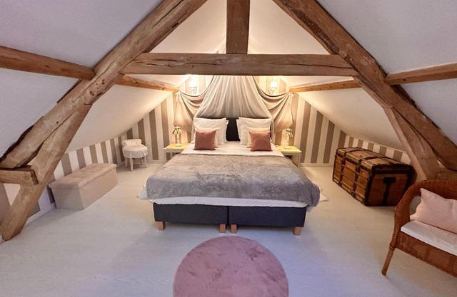 La Grange Aux Hirondelles - Chambre romantique