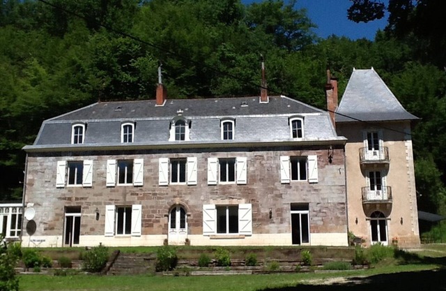 La Tour du Chambon - the tower wing of a beautiful 1850's Maison de Maitre