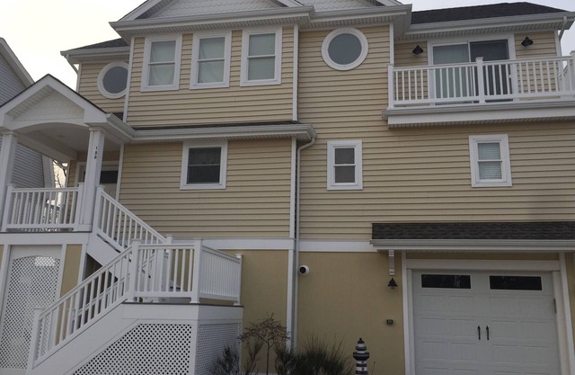 Lagoon Front - Large dock for boating, swimming, fishing and crabbing .