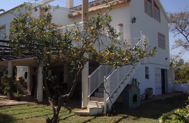 Lagosol villa 5 bedrooms private pool plot 2500 m2 with garden and orchard