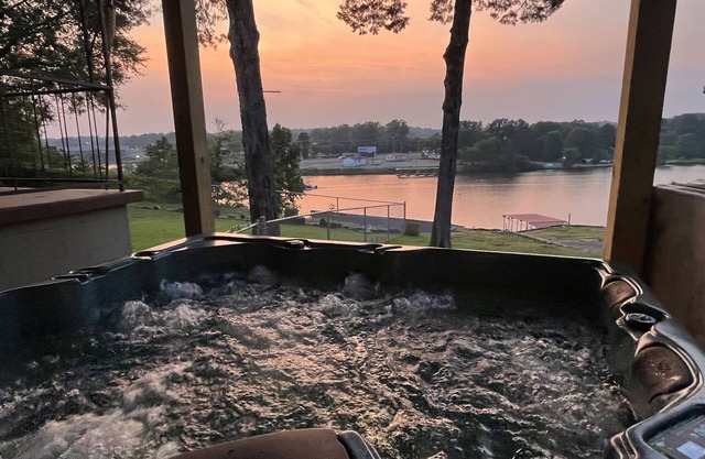 Lake home, includes boat and outdoor bar facing lake.Pool coming soon!