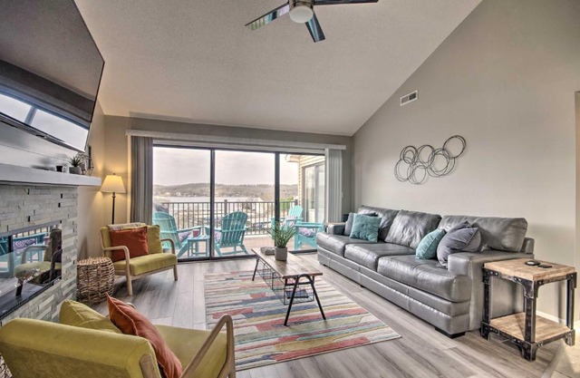 Lake Ozark Getaway with Seasonal Pool and Deck!