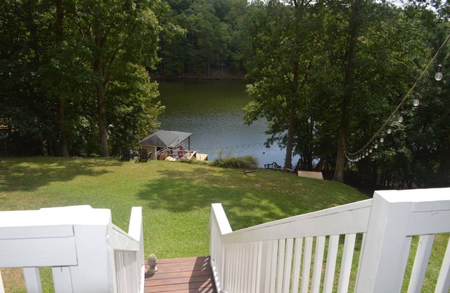 Lake Wateree Lakefront 3BR 3BA Home with Dock and Toys in PEACEFUL Cove
