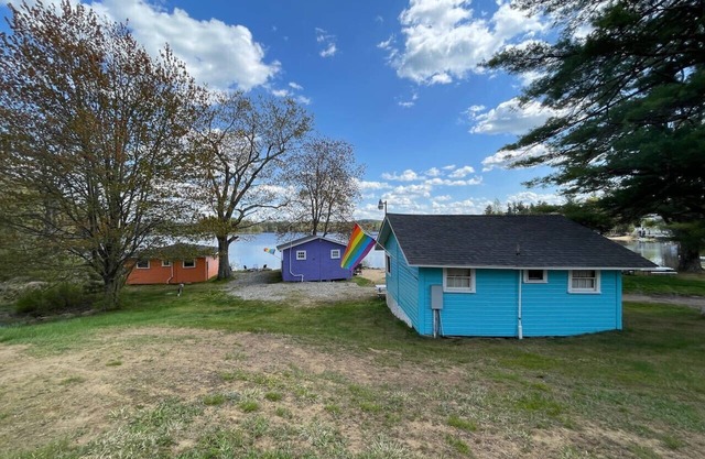 Lakefront Blue Cottage