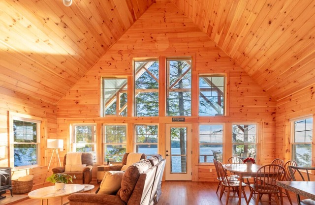 Lakefront Cabin with Private Dock & Stunning Views