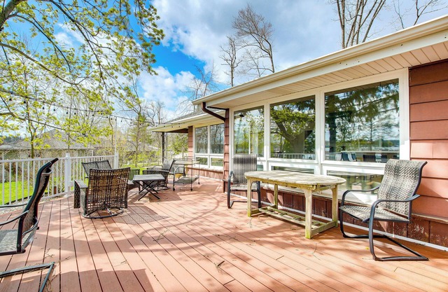 Lakefront Campbellsport Retreat w/Dock & Yard!