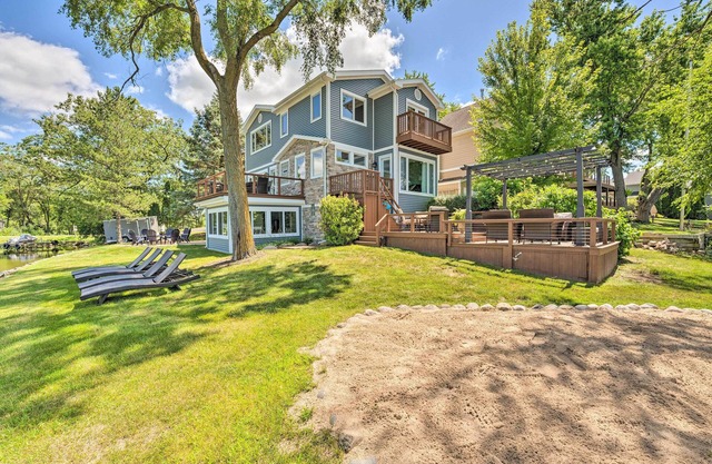 Lakefront Oasis w/Boat Dock, Fire Pit, Grill