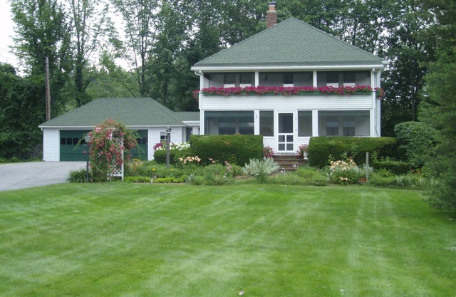 Lakefront property in the heart of Meredith Bay