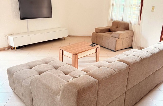 Large apartment not far from the center of Cotonou.