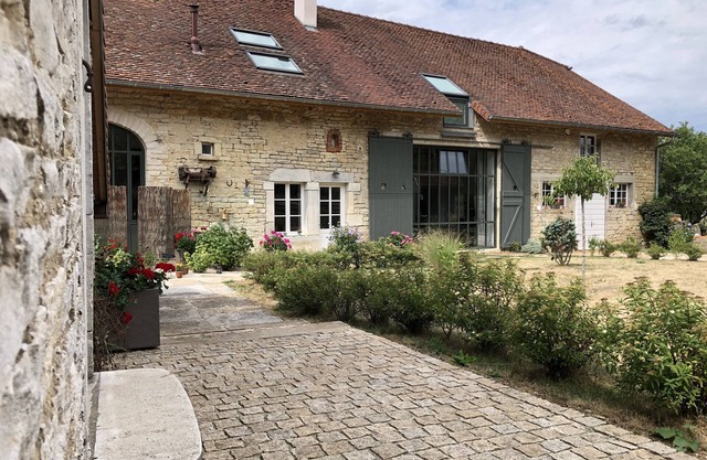 Large, bright designer country house