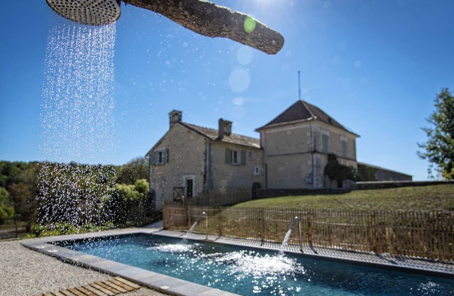 Large Chic House (4/9) Quiet on 40 Ha Nature Horses Heated Pool Pond