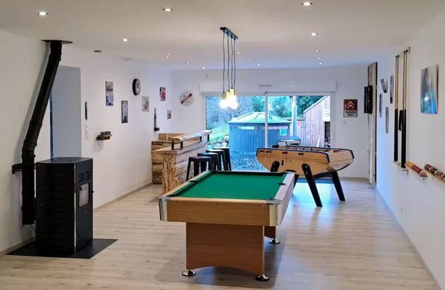 Large home for 10 with nordic bath and games near the Vosges