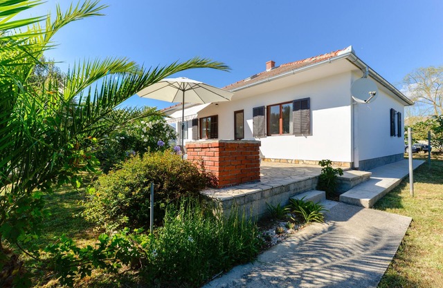 Large house in a quiet village on the beach