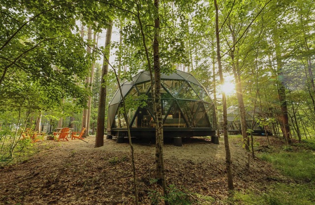 Large, luxurious geodesic dome - 02